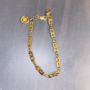 Gold Tone Vintage Givenchy Bracelet